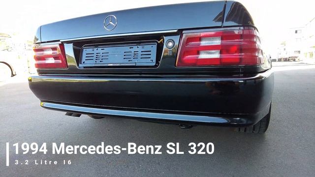 1994 Mercedes Benz SL 320 Exhaust Sound смотреть онлайн