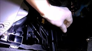 ЗАМЕНА ФИЛЬТРА САЛОНА / REPLACING THE SALON FILTER / FIAT PANDA  / 2004