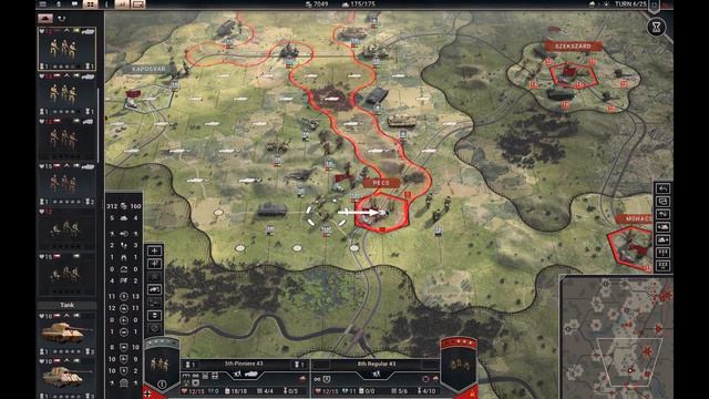Panzer Corps 2 | Generalissimus | E20 Balaton смотреть онлайн