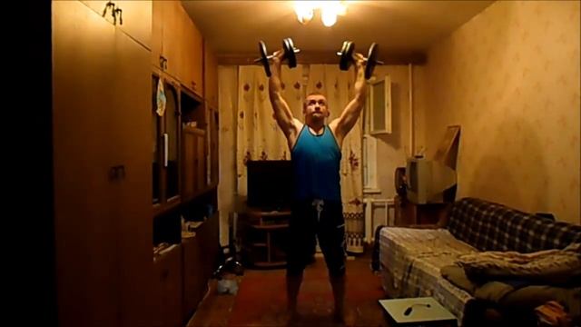 Крест с гантелями. Iron cross with dumbbells. смотреть онлайн