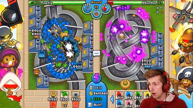 1 MILLION Sentries VS 1 BAD Bloon! (MODDED Bloons TD Battles!) смотреть онлайн