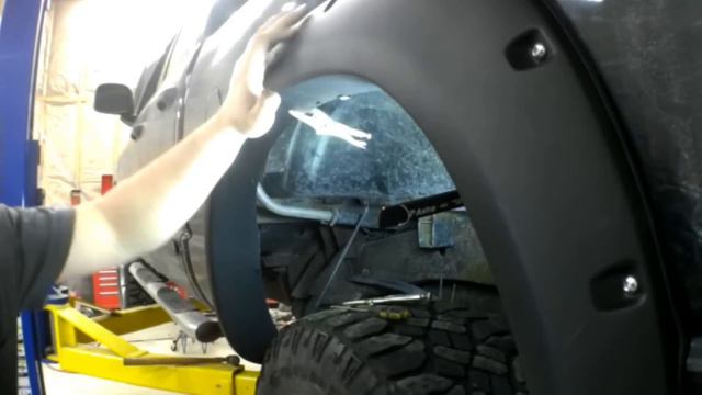 Installing eBay/Amazon fender flares on a Dodge Ram truck смотреть онлайн