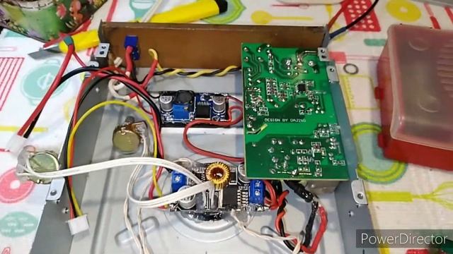 Мощный блок питания с регулировкой напряжения и тока из DVD привода. смотреть онлайн