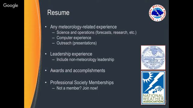June Webinar Wednesday: Applying to the NWS: Entry Stats and Application Resources смотреть онлайн