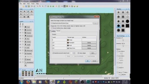 How to make a real world minecraft map
