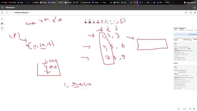 GFG - MEDIUM | Merge k Sorted Arrays | HEAP | смотреть онлайн