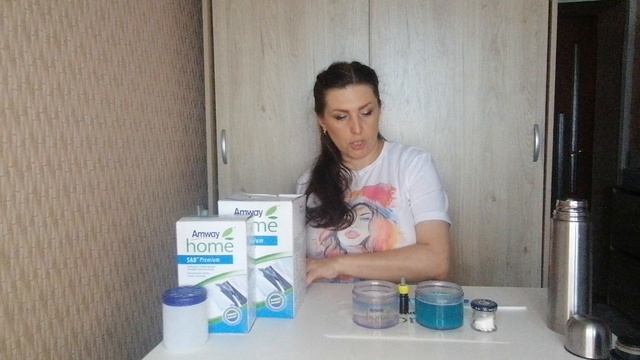 Серия роликов о продукции Amway: стиральный порошок SA8 Premium