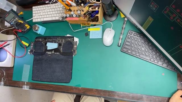 【教材】MacBook Pro 2019 A2141 ロジックボード基板修理【7TH/DAY】