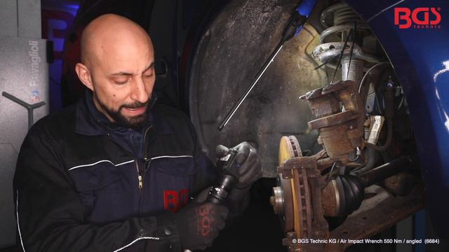 Air Impact Wrench | Angled | 12.5 Mm (1/2