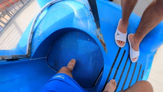 Aqua Drop Water Slide At Aquapark Aquacolors