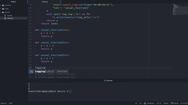 Декораторы в Python | Базовый курс. Программирование на Python. смотреть онлайн