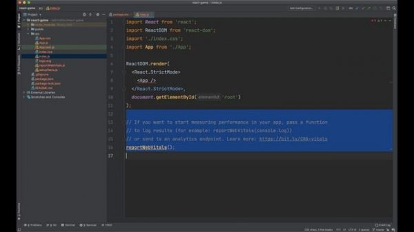 Разработка игры на React JS #1: Устанавливаем React