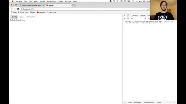 Angular Material Button Toggle смотреть онлайн