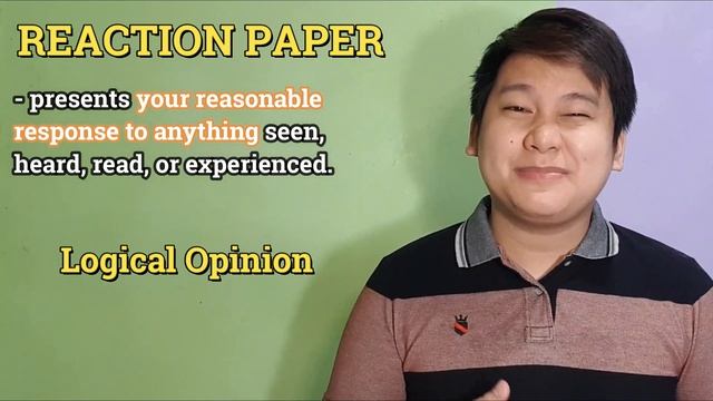 EAPP in TAGLISH Ep.7 - Reaction Paper, Review, and Critique смотреть онлайн