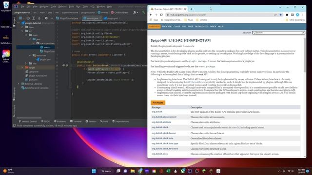 Event Listeners! | Plugin Development [EP2] смотреть онлайн
