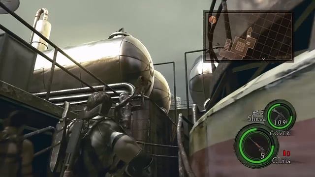 Resident Evil 5 Walkthrough Part 7 ( Veteran Chapter 3-2 ) смотреть онлайн