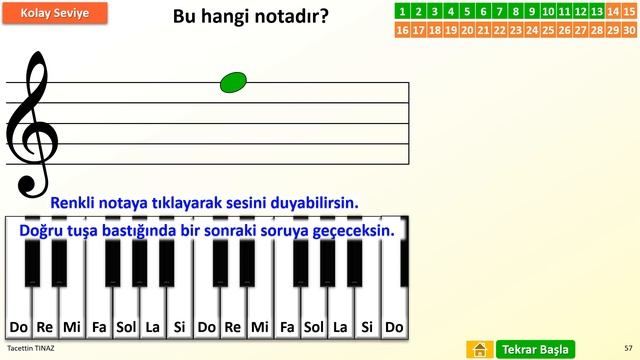 RENKLERLE VE OYUNLARLA NOTALARI TANIMA EĞİTİMİ | Do, Re, Mi... Sistemi смотреть онлайн