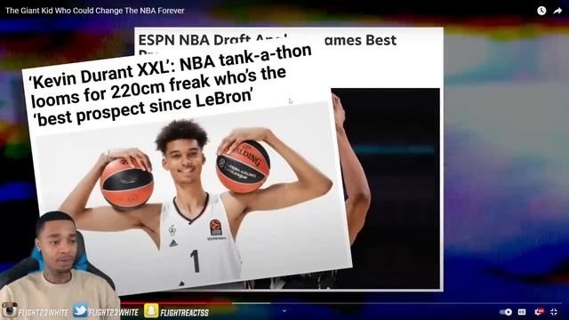 Reacting To The Giant Kid Who Could Change The NBA Forever! смотреть онлайн