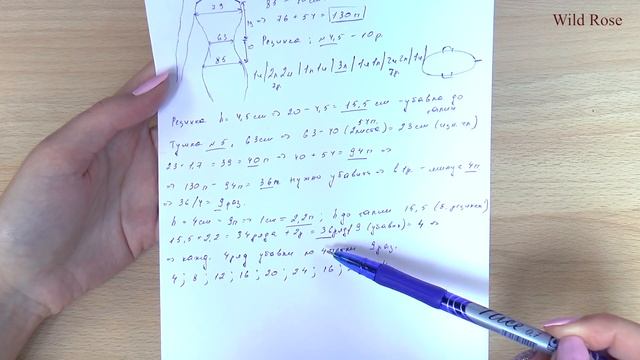 Свитер регланом снизу с ростком "Листья на ветке" ♥Часть 1 подсчеты, тушка♥Вяжем спицами♥Wild Rose смотреть онлайн