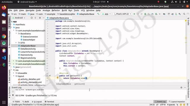 SQLite en Android Studio 4.0 (Listar, Actualizar, eliminar) Parte 2 смотреть онлайн