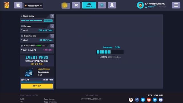 Rollercoin стратегия /  отзыв / как заработать играя в игры / роллеркоин / заработок без вложений