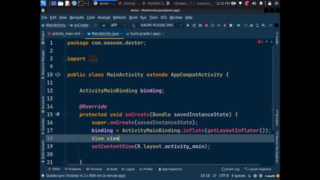 how to implement Dexter Android library in Android Studio смотреть онлайн