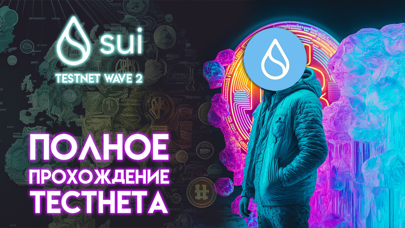 Sui тестнет. Полное прохождение | ОБЯЗАТЕЛЬНО К ПРОХОЖДЕНИЮ | Sui Testnet Wave 2