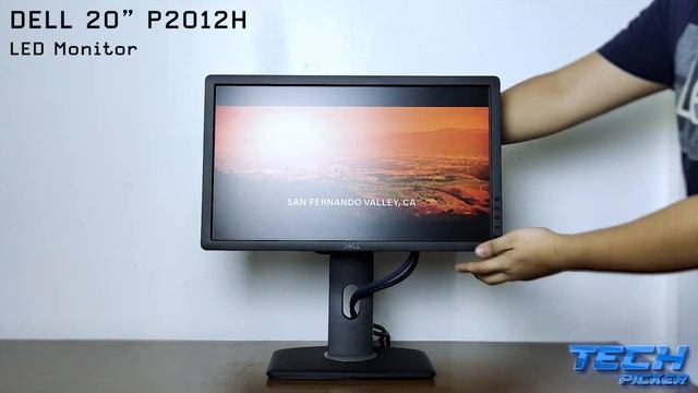 DELL 20" P2012H LED Monitor смотреть онлайн