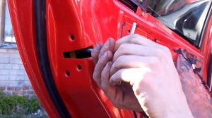 Как снять дверные ручки задних дверей на Geely MK