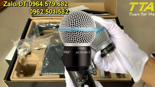Shure SLXD4 Beta87A смотреть онлайн