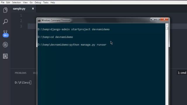 Python 3 Django Create New Project смотреть онлайн