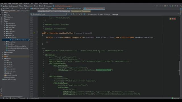 Symfony REST skeleton. Часть 2: Создание ресурса смотреть онлайн