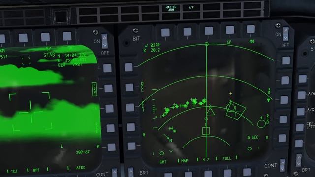 DCS F-15E Strike Eagle | APG-70 A/G radar Part 1: Real Beam Mapping смотреть онлайн