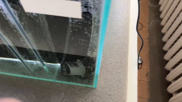 Морской аквариум с боковым сампом 73*40*40 см. Обзор. смотреть онлайн