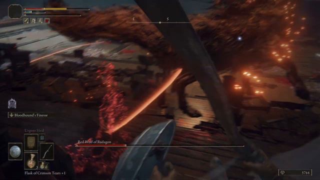 Red Wolf of Radagon - ELDEN RING Red Wolf of Radagon Boss Fight & Location PS5 Gameplay 4K 60FPS HD смотреть онлайн