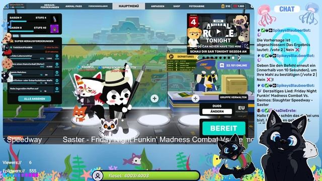 [Stream vom 27.09.2023] [ #SUBTEMBER ] Neue Supertiere und Party-Stimmung! смотреть онлайн