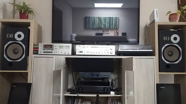 Yamaha cr 1020 + Pioneer HPM 50 E1 смотреть онлайн