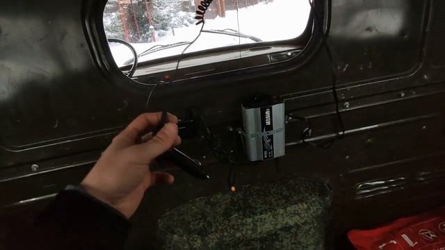 Сравнение проходимости Буханки по глубокому снегу на 2,2 и 0,8 атмосферах. смотреть онлайн
