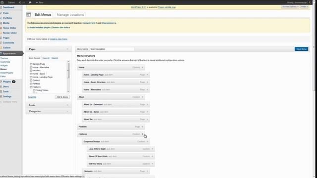 Salient - Mega Menu смотреть онлайн