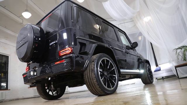 Выхлоп Mercedes G W463 NEW Brabus в сочетании с активной выхлопной системой IXSOUND
