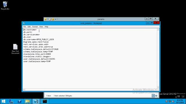 install oracle Apex 18.1 on database 12C and deploy it in Apache Tomact 9 on windows server 2012 смотреть онлайн