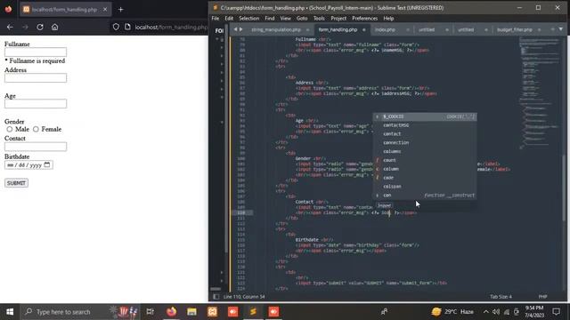 PHP Programming Tutorial - Form Validation (BEGINNERS GUIDE) смотреть онлайн