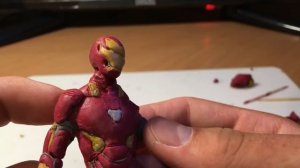 Железный человек из пластилина!!! (перезалив)