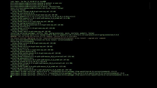 2023 Python FastAPI Complete Set Up & Build IN 2 MINUTES [Fix UVICORN Error - ASGI app module main смотреть онлайн