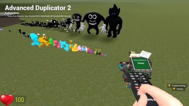 CARTOON GARTEN OF BANBAN FAMILY SIZE COMPARISON In Garry's Mod! смотреть онлайн