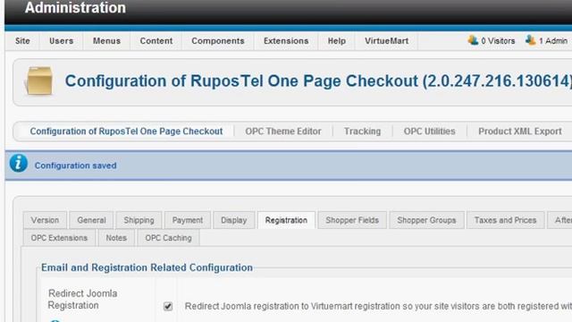 Email as Username for Virtuemart 2 смотреть онлайн