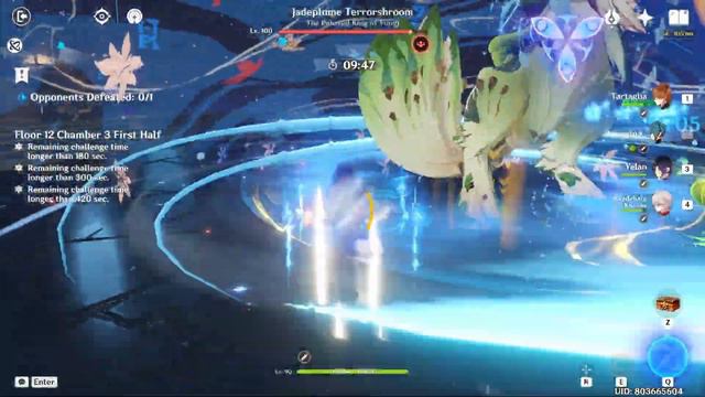 C0 Childe Triple Hydro & C0 Ganyu Reverse Melt 3.3 Spiral Abyss Genshin Impact смотреть онлайн