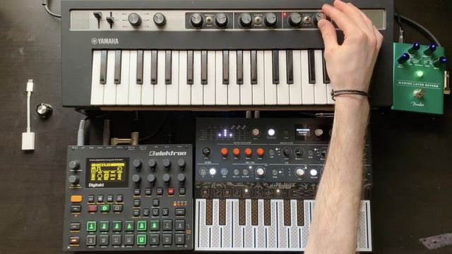 Never Noticed | Elektron Digitakt, Arturia MicroFreak & Yamaha Reface CP (Dawless Synth Jam) смотреть онлайн