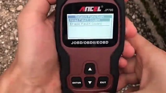 ANCEL JP700 Automotive JOBD Code Reader Japanese Vehicles Car OBD2 Scanner Check Engine Light Scan смотреть онлайн