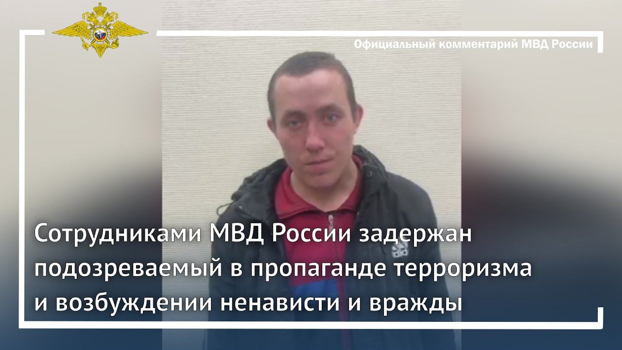 Ирина Волк: Сотрудниками МВД России задержан подозреваемый в экстремистской деятельности смотреть онлайн